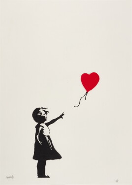 View 1 of Lot 2: Girl With Balloon