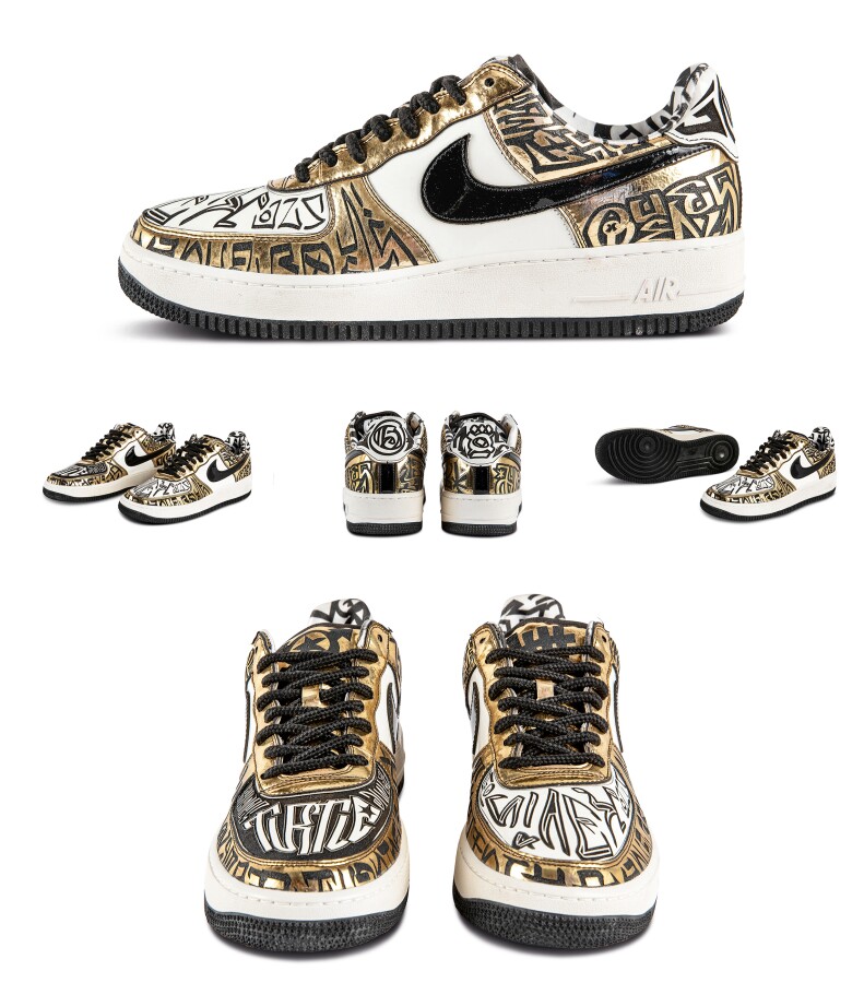 Eminem Air Force 1 Custom in 2023  Air force 1 custom, Eminem, Air force