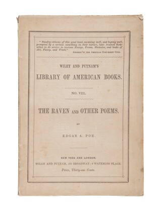  The Raven. New York: Wiley and Putnam, 1845