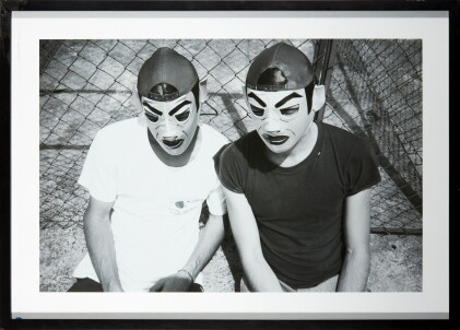 Catalog image of carlos amorales | double character portrait