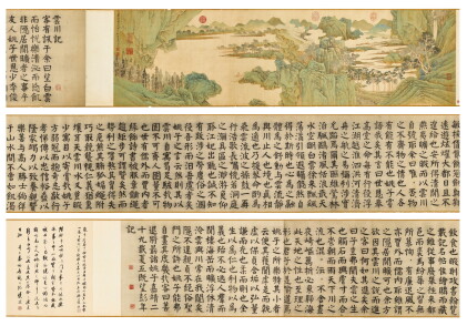Catalog image of Lu Zhi, Painting of Yunchuan | 陸治 雲川圖