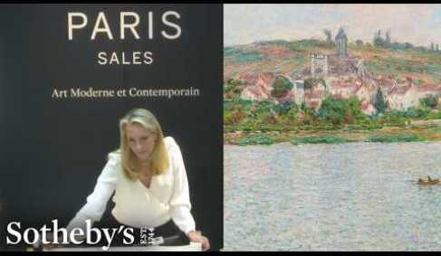 Monet's 'Vétheuil, effet du matin' Landscape Sets New Auction Record in France