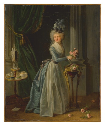 Catalog image of "la dame aux roses"