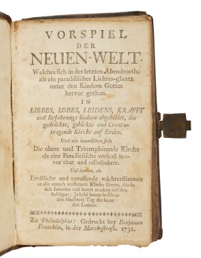 View 1 of Lot 1054: Benjamin Franklin Imprints | A pair of Benjamin Franklin's rarest imprints