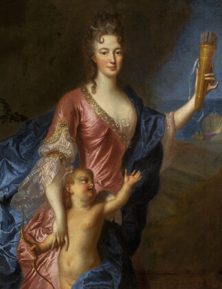 Catalog image of françois de troy | portrait of a lady as venus, disarming cupid