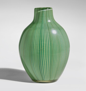 View 1 of Lot 531: "Sommerso Tessuto" Vase