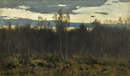 Catalog image of isaak ilich levitan | evening, study