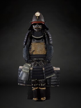 View 1 of Lot 15: A nimai-do gusoku [armour] | Momoyama - Edo period, late 16th - early 17th century