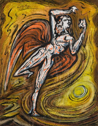 Catalog image of cecil collins, r.a. | dancing angel