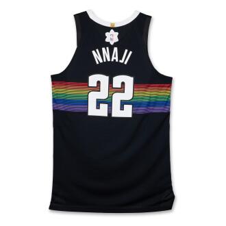 View 1 of Lot 38: Zeke Nnaji ‘Christmas Day’ Denver Nuggets 2025-2026 Game Worn City Edition Jersey