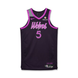 View 1 of Lot 1: Anthony Edwards Minnesota Timberwolves 2025-2026 Game Worn City Edition Jersey | 40 Points