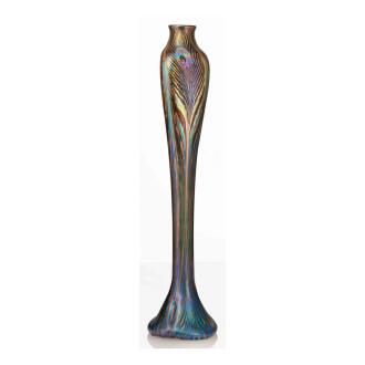 View 1 of Lot 9: "Peacock" Vase
