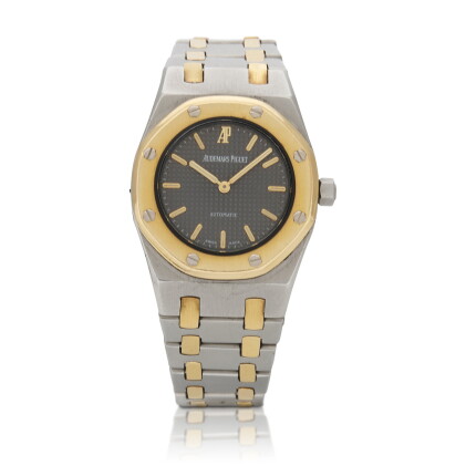 Catalog image of Audemars Piguet Royal Oak, Stainless steel and yellow gold wristwatch Circa 197…