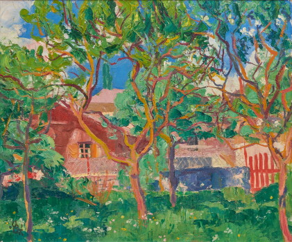 Catalog image of Curtin / Obstgarten, 1929