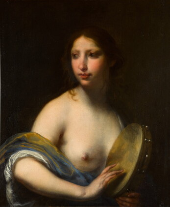 Catalog image of Lady with a tambourine, the Muse Erato