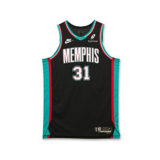 View 1 of Lot 11: Jock Landale Memphis Grizzlies 2025-2026 NBA Tip-Off Game Worn Classic Edition Jersey