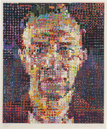 Catalog image of chuck close | alex