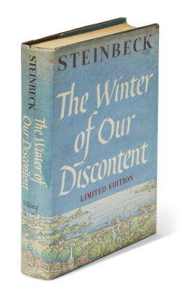 Catalog image of steinbeck, the winter of our discontent, 1961, limited edition