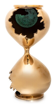 Catalog image of bronze hourglass | 銅砂漏
