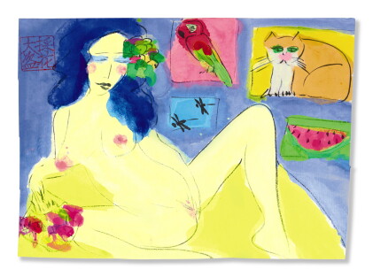 Catalog image of walasse ting (ding xiongquan) | nude