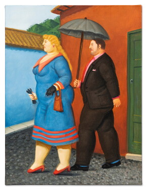 View 1 of Lot 7: Couple under an umbrella