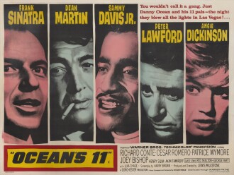 View 1 of Lot 3: Ocean's 11 (1960), poster, British