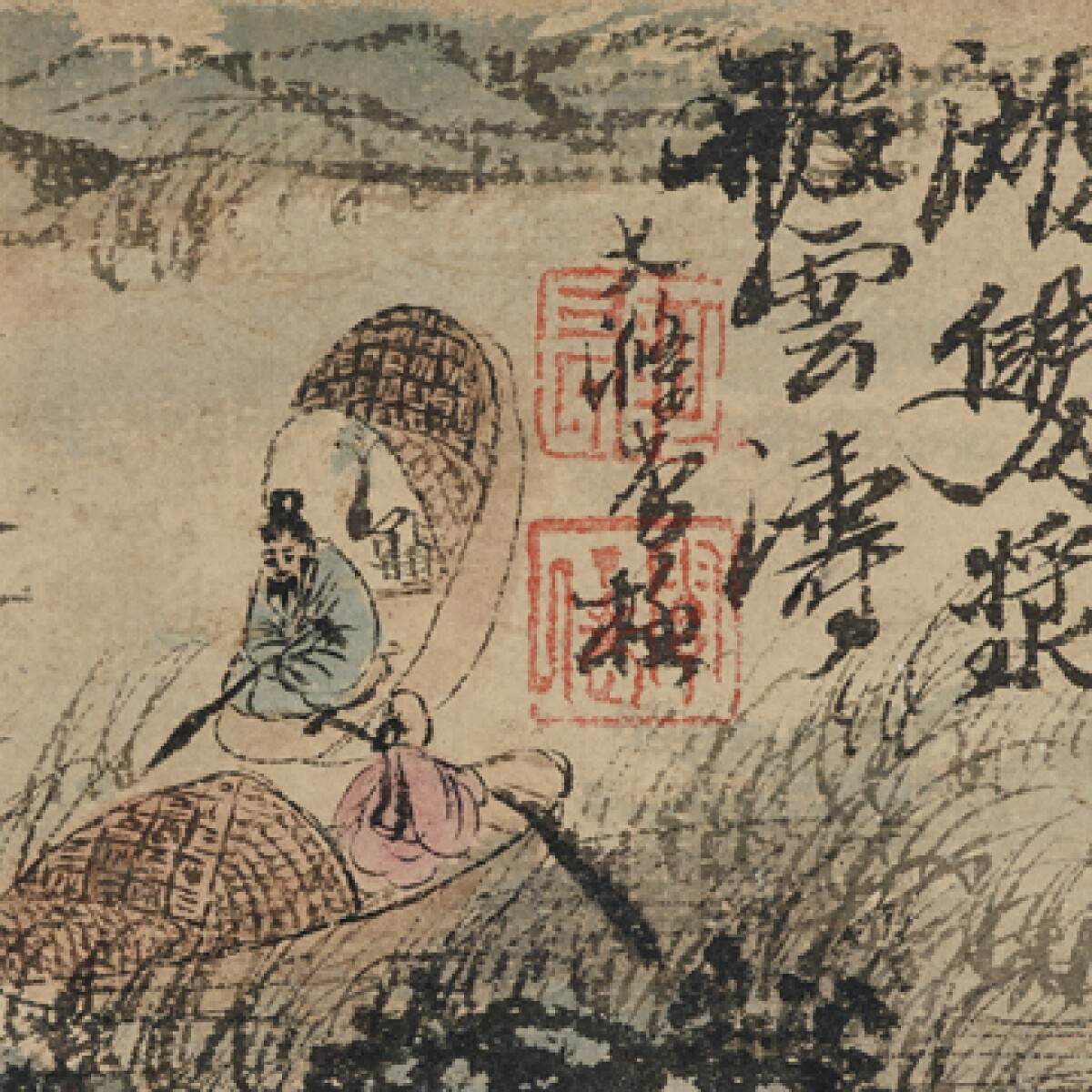 梅景書屋舊藏石濤晚年精品冊 蘇富比 梅景書屋舊藏石濤晚年精品冊 蘇富比