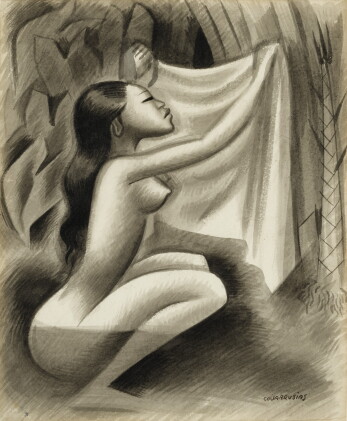 Catalog image of Bather Holding Her Kemben (Balinesa)