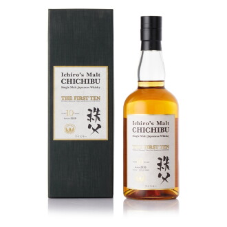 View 1 of Lot 1307: 秩父 Chichibu 10 Year Old The First Ten 2020 50.5 abv NV (1 BT70)