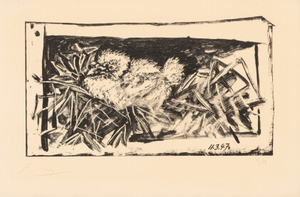 Catalog image of pablo picasso | pigeonneau dans son nid (b. 427; m. 71)