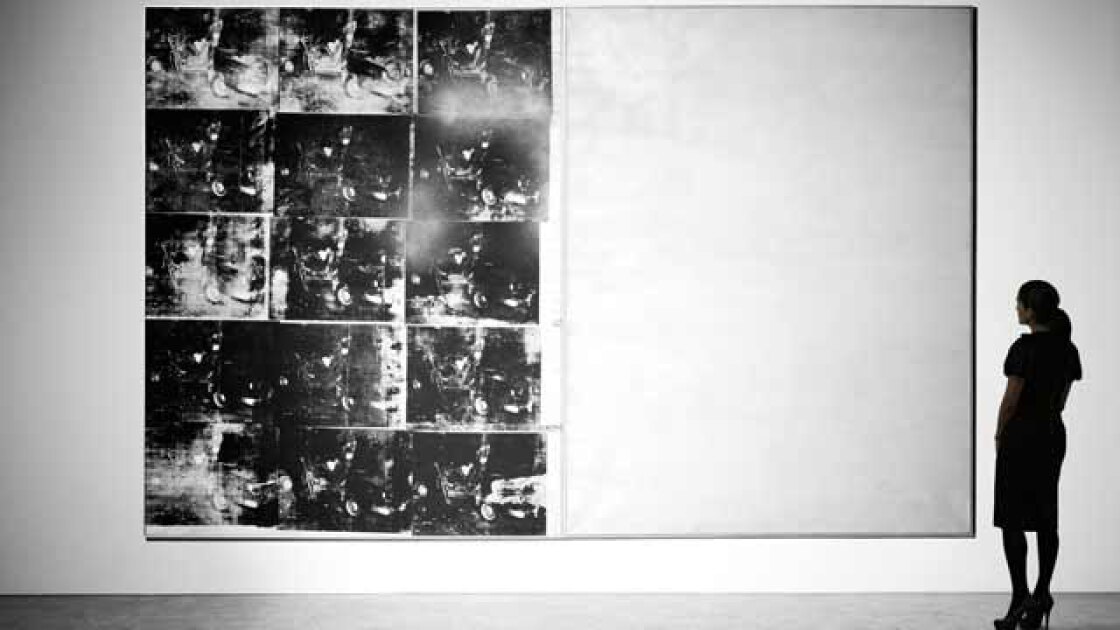 Andy Warhol Silver Car Crash (Double Disaster), 1963