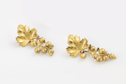 Catalog image of Paire de boucles d'oreille Groseille