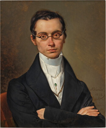 Catalog image of Portrait of a Man, said to be Charles Viollet