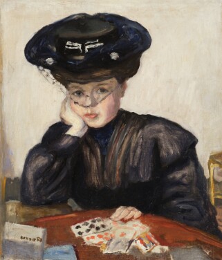 View 1 of Lot 413: Femme faisant une réussite