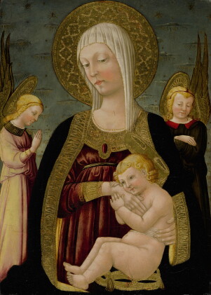 Catalog image of neri di bicci | madonna and child surrounded by angels