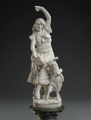Catalog image of pietro bazzanti | esmeralda dancing with a tambourine