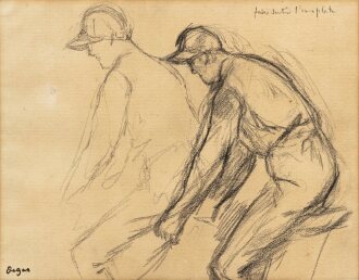 View 1 of Lot 153: Deux Jockeys