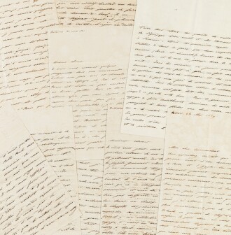 View 1 of Lot 66: Correspondance autographe signée à l’amiral Charner. 1840-1841
