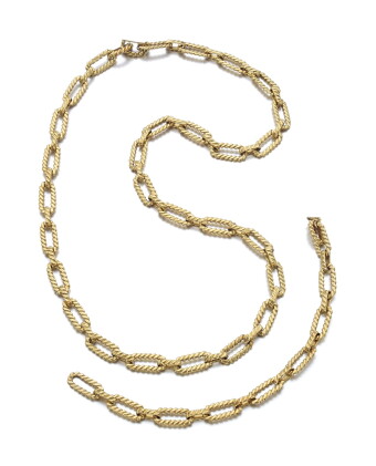 Catalog image of gold demi-parure | boucheron