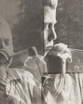 Catalog image of bauhaus, circa 1930 (overprint of three negatives)