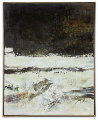 Catalog image of zao wou-ki | 11.02.79 - a la mémoire de mon frère wu-wai