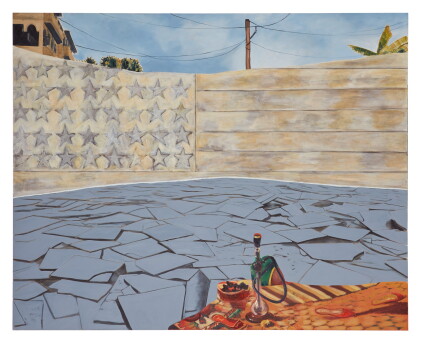 Catalog image of dexter dalwood | white flag