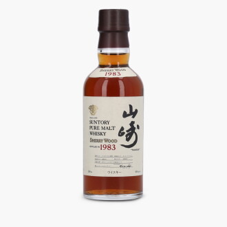 View 1 of Lot 2126: Suntory Yamazaki Pure Malt Sherry Wood 45.0 abv 1983 (1 Bottle 18cl)