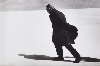 Catalog image of antanas sutkus | 'jean-paul sartre in lithuania', nida, 1965