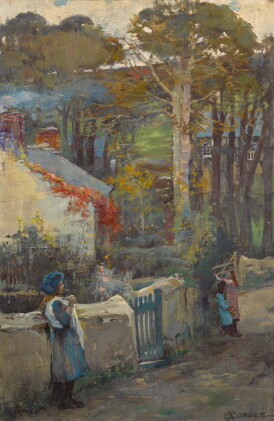 Catalog image of elizabeth adela forbes | the village lane
