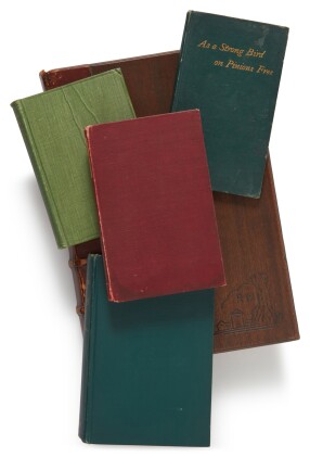 View 1 of Lot 176: Whitman, Walt | Five works, featuring Calamus and Leaves of Grass