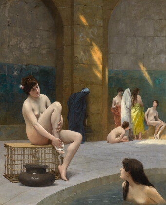 Catalog image of jean-léon gérôme | femmes au bain