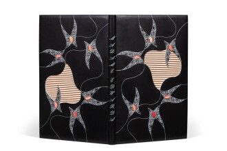 View 1 of Lot 192: Madame Edwarda. 1965. 12 gravures, sur Rives. Dans une élégante reliure de Leroux.