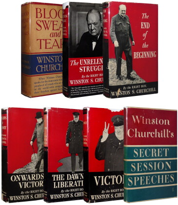 Catalog image of winston s. churchill | the war speeches. new york: g.p. putnam sons; little, br…