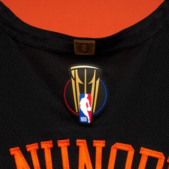 View 1 of Lot 9: OG Anunoby ‘NBA Cup Finals Championship Clinching’ New York Knicks 2025-2026 Game Worn Statement Edition Jersey 